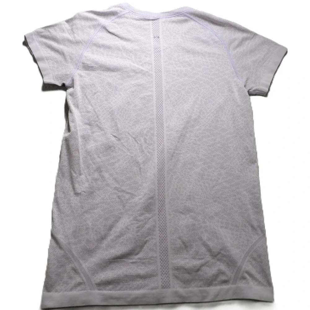 Lululemon Swiftly Tech 2.0 Short Sleeves Athletics Shirt Purple Women 12 Workout